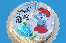 La torta del Grande Puffo