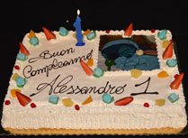 Il primo compleanno di Ale