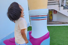 Che grande questo bambino!