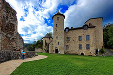 Il castello di Laroquebrou