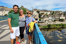 Marisa, Stefania e Lorenzo