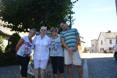Ria con Stefania, Marisa e Lorenzo (shot of Ale)