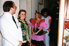Roberto, Tiziana, Terry e Cesare