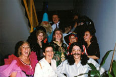 Gruppo in maschera (foto di Salvatore)