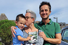 Stefania con due Lattanzi