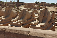 Tempio di Karnak a Luxor: particolare