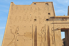Tempio di Edfu, particolare