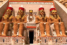Tempio di Abu Simbel, ricostruzione