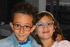 I cuginetti Ale e Giulia.