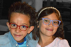 I cuginetti Ale e Giulia.