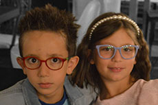 I cuginetti Giulia e Ale.