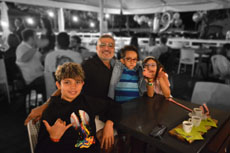 Marco archistar con i nipoti,