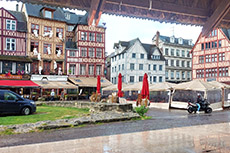 Rouen: piazza del rogo di Giovanna d'Arco