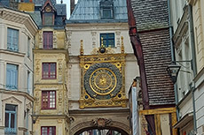 Gros-Horloge, orologio astronomico
