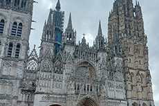 Cattedrale gotica di Notre-Dame a Rouen
