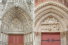 Due porte della Cattedrale, particolari