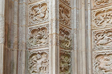 Decorazione della Cattedrale di Rouen